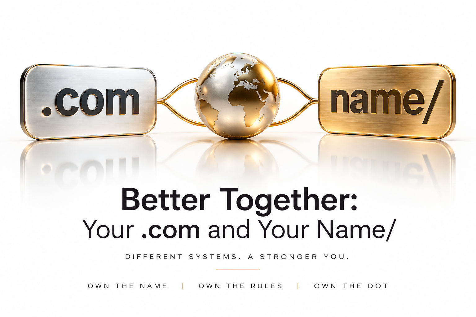 Better Together: Your .com and Your Handshake Name