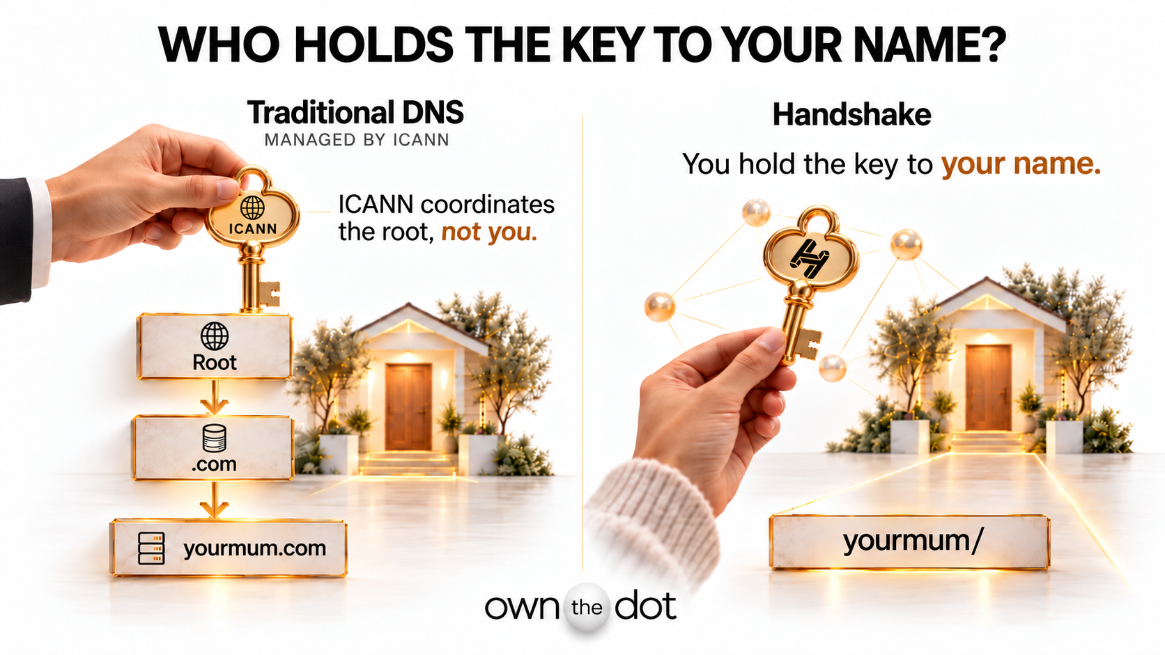 Who Holds the Key to Your Internet Name?